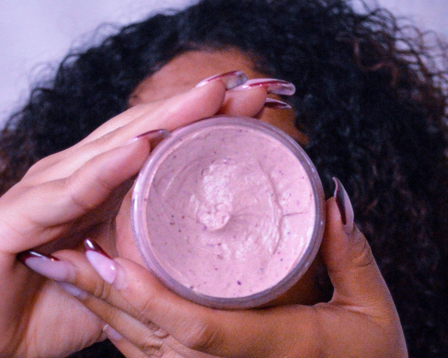 MINI HIBISCUS HAIR BUTTER, LOW POROSITY